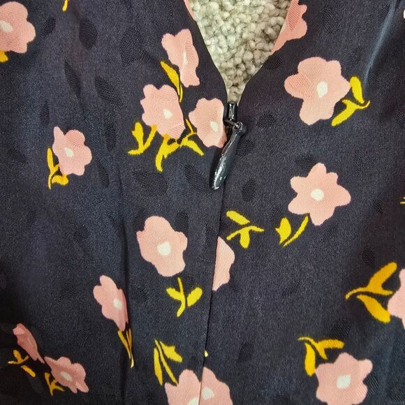 NWT Self-portrait sleveless midi floral dress. FLAWED. Size 2 - Picture 8 of 11